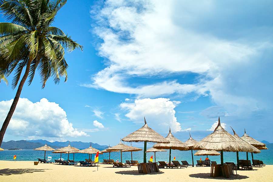 Nha Trang beach - Vietnam vacation package