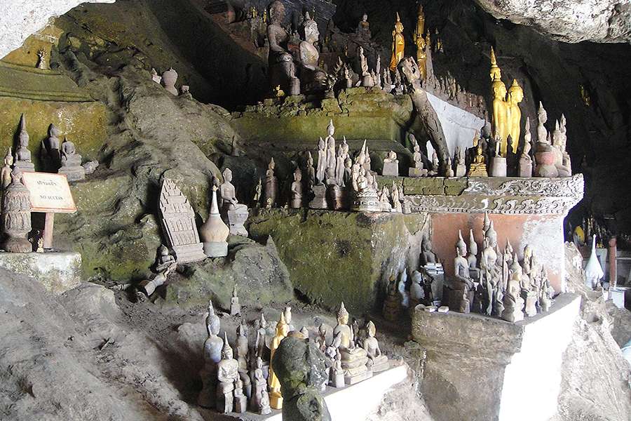 Pak Ou Caves Laos - Indochina tour