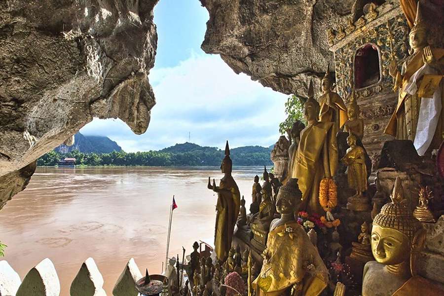 Pak Ou Caves, Laos - Multi country tour