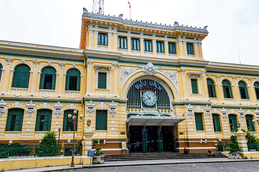 Saigon Old Post Office - Vietnam tour package
