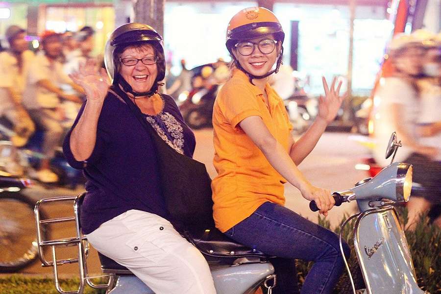 Saigon Vespa tour - Vietnam tour package