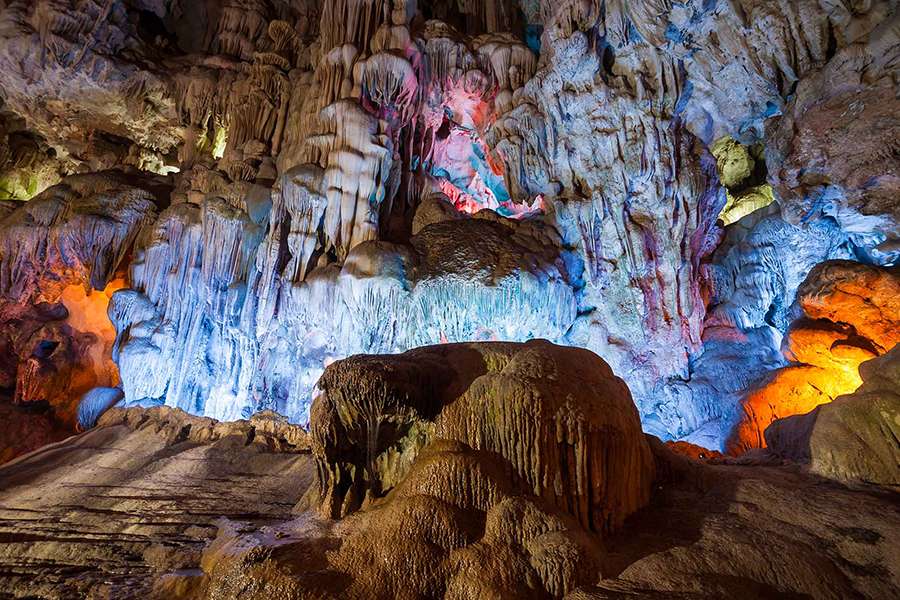 Thien Cung Cave Vietnam - Indochina tour