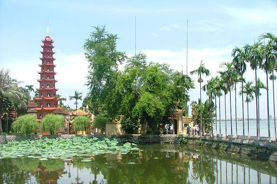 Tran Quoc Pagoda,Vietnam - Multi country tour
