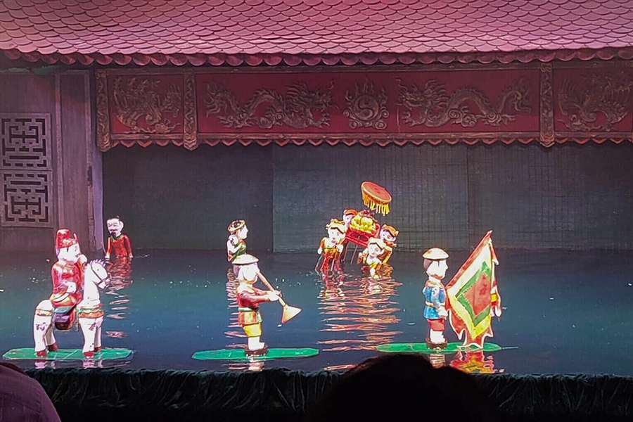 Water Puppets Show, Vietnam - Indochina tour