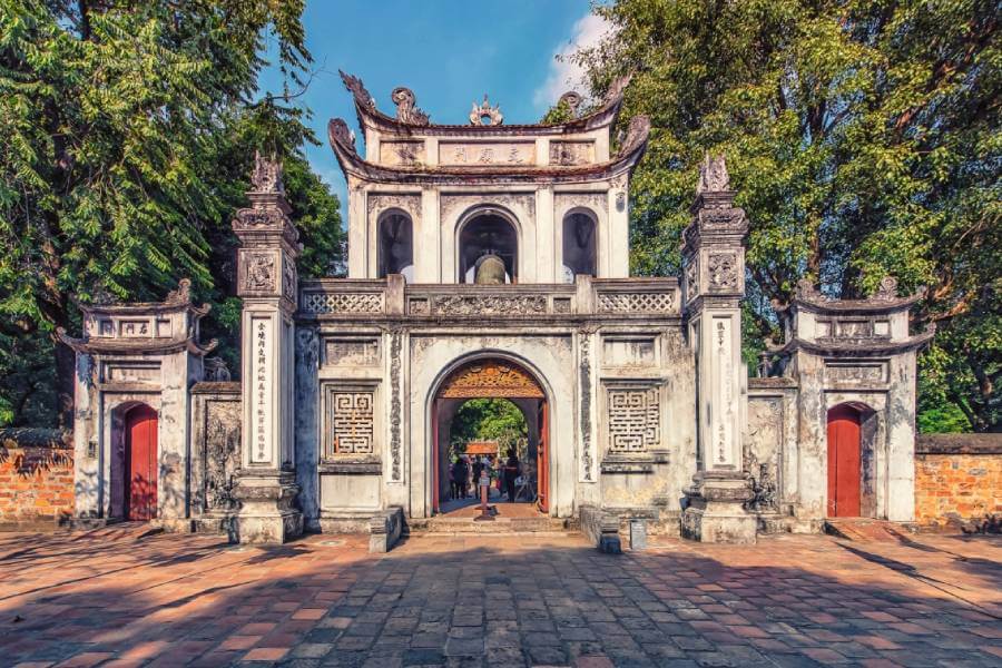 Temple of Literature - Vietnam Cambodia tours