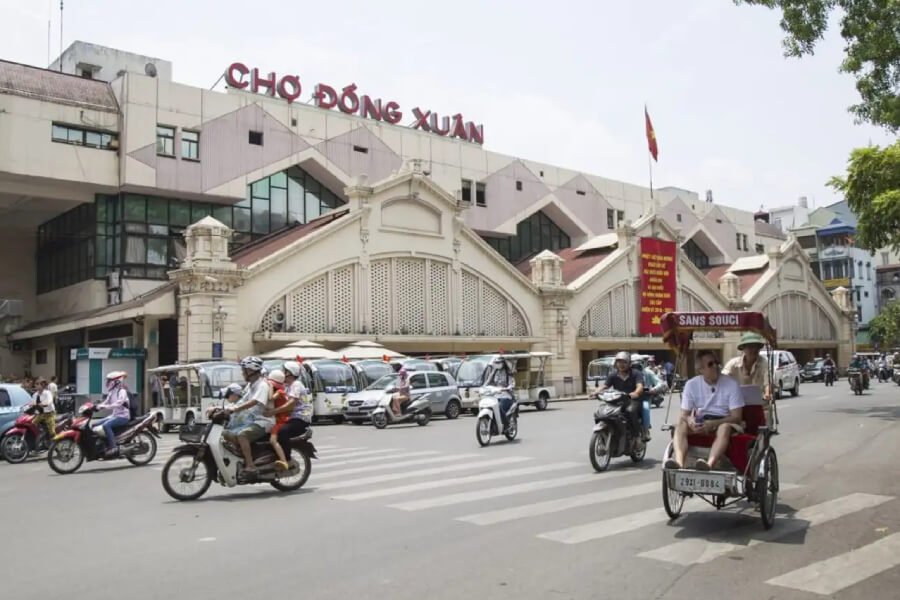 Dong Xuan Market - Multi country tour