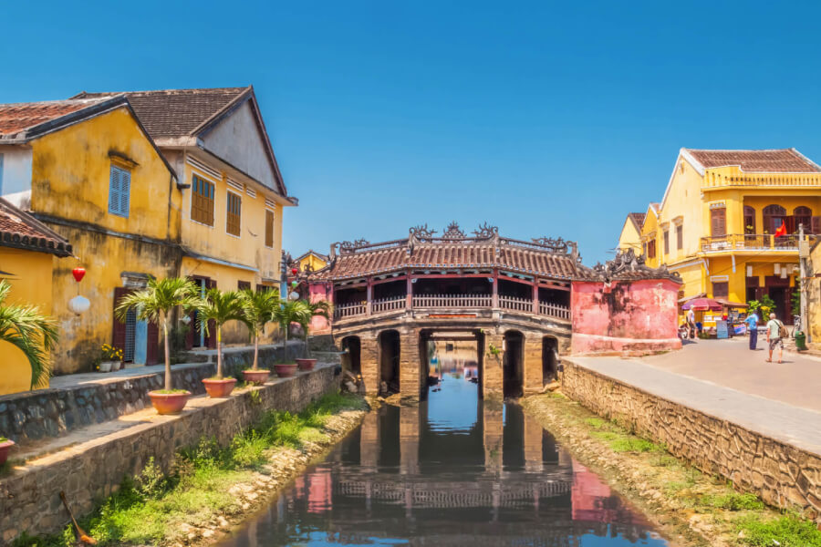 Japanese Covered Bridge - Vietnam family tours