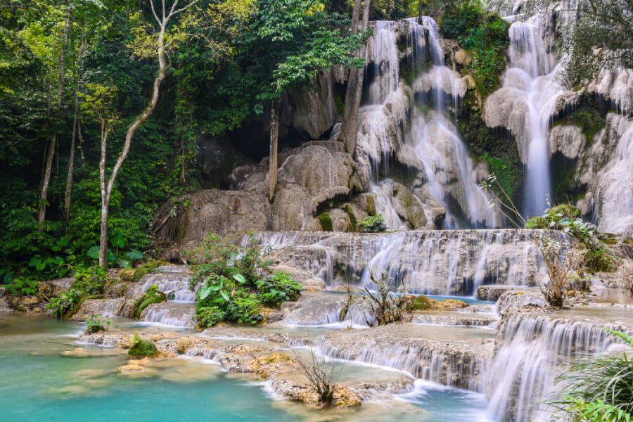 Khouang Si waterfall - Vietnam tour operator
