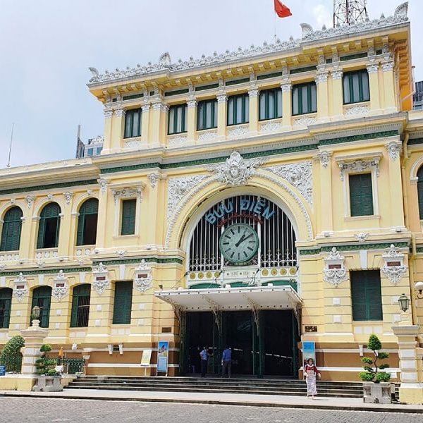 Saigon Central Post Office - Multi country tour