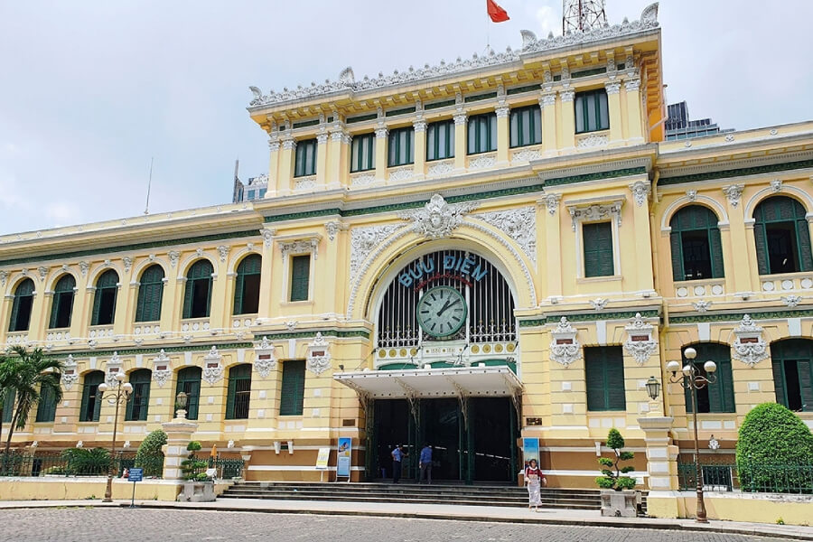 Saigon Central Post Office - Multi country tour