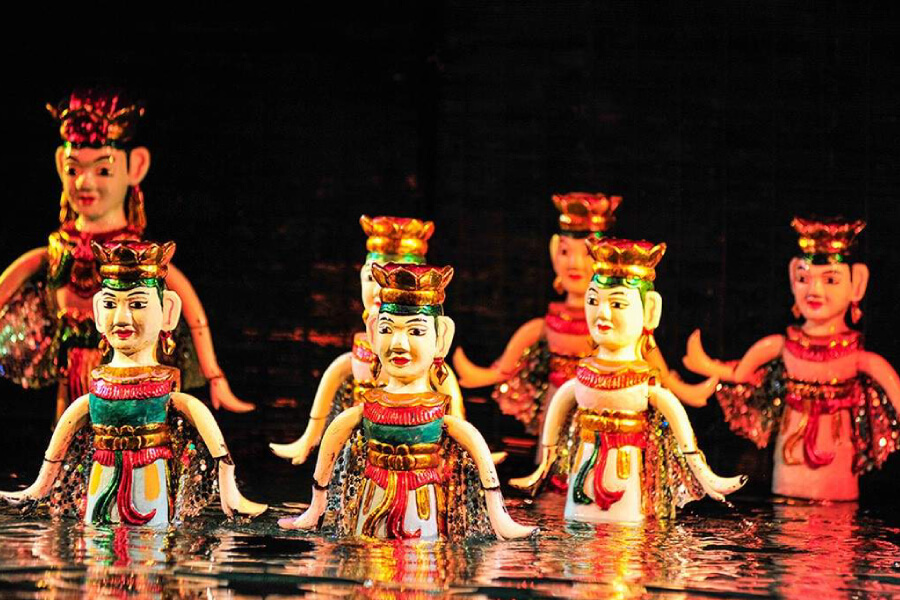 Water Puppet show - Vietnam tour