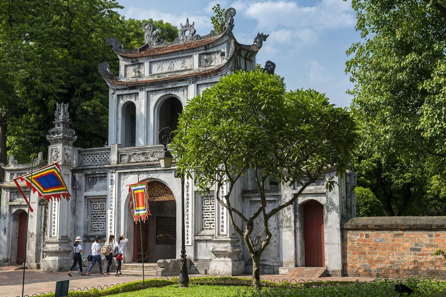 the Temple of Literature - Vietnam local tour operator