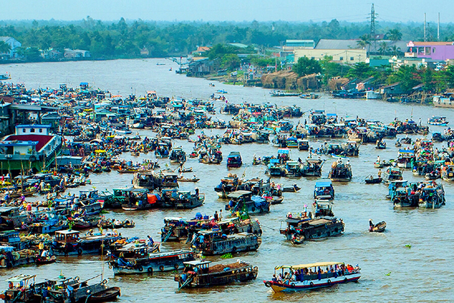 Cai Rang Floating Market - Vietnam tour packages