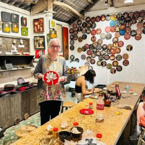 happy guest traveling with vietnam local tour operators