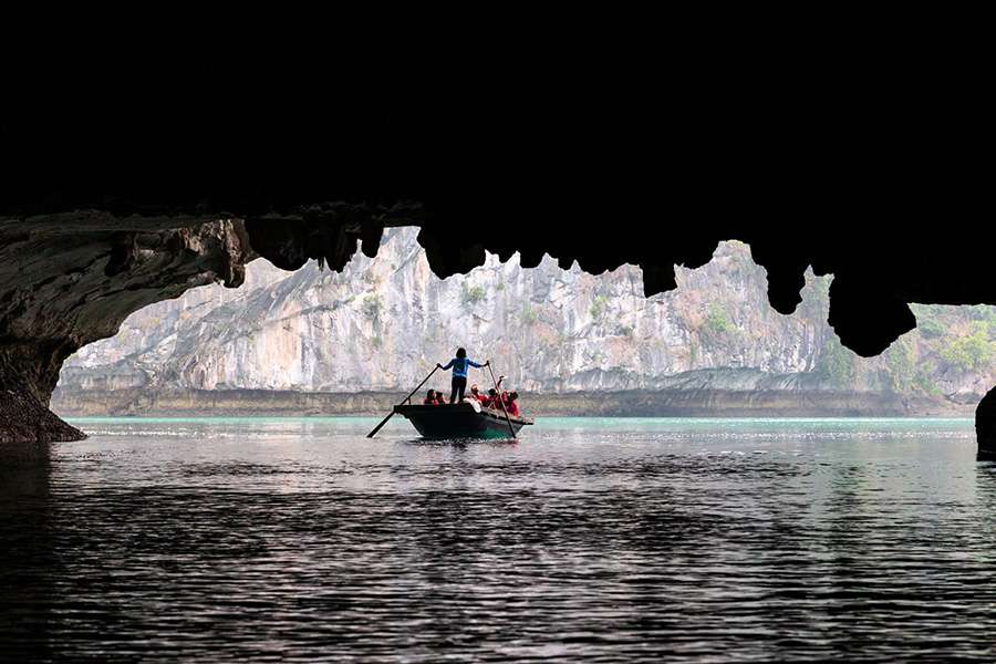 Light and Dark Cave - Vietnam tours