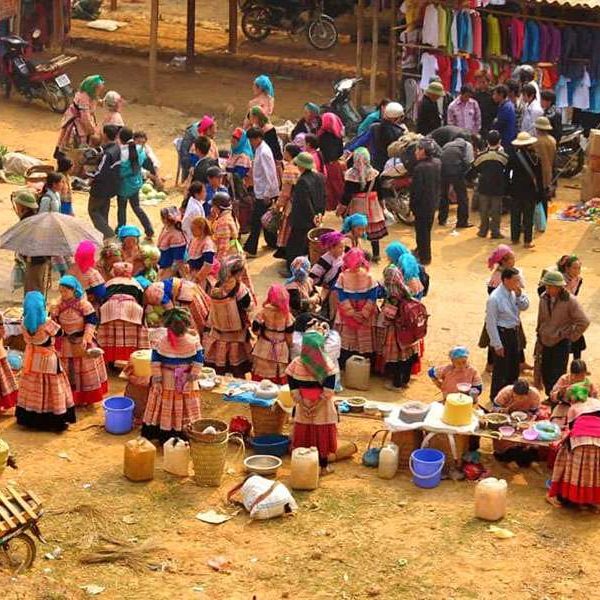 Bac Ha market, Lao Cai - Vietnam adventure tours