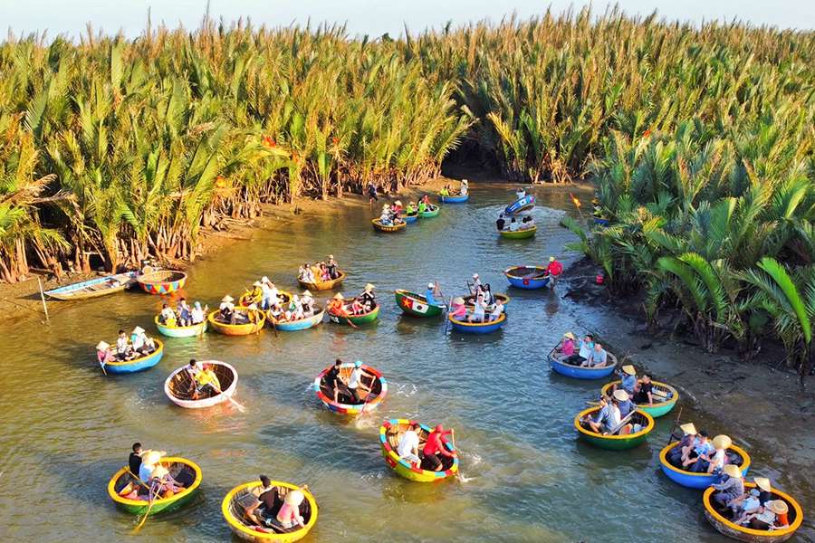 Bay Mau coconut forest - Vietnam tour packages