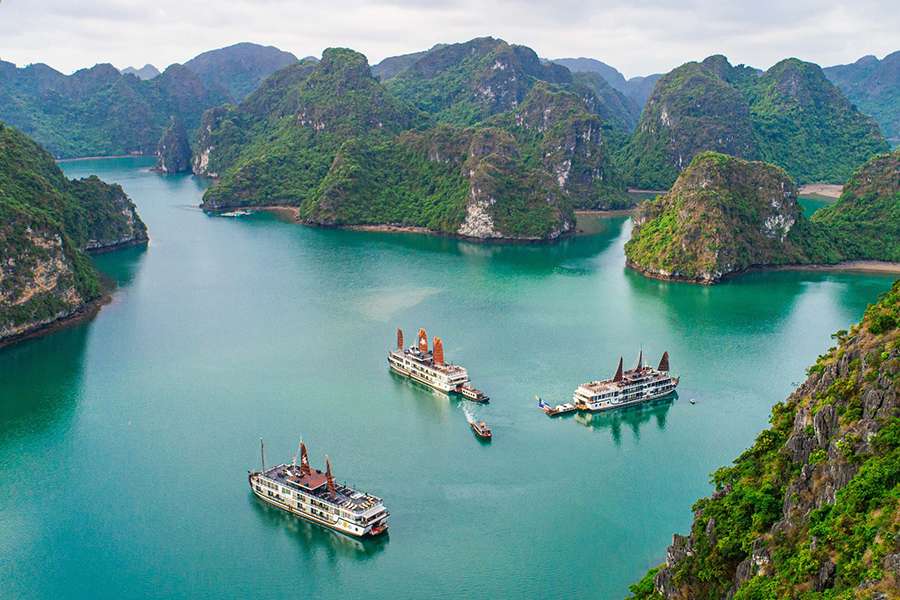 Lan Ha Bay - Multi country tour