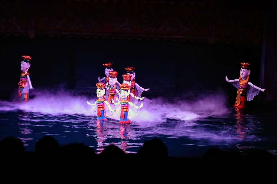 Water puppet show - Multi country tour