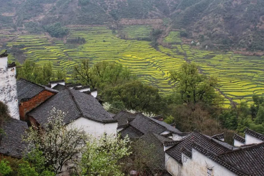 Huangling Asia village tourism