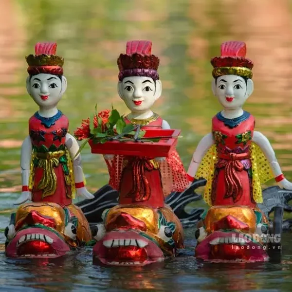 water puppetry in nam dinh