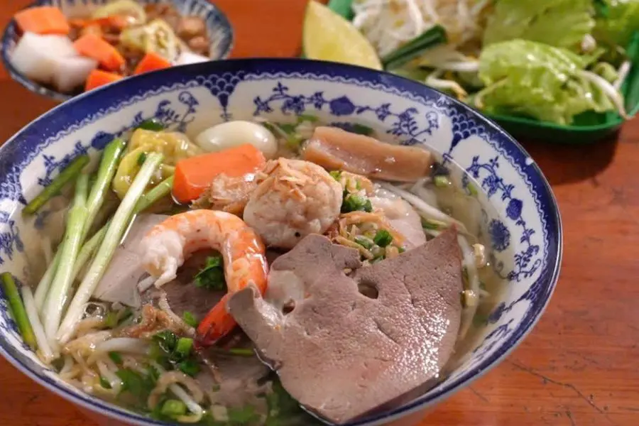 mekong delta cuisine - My Tho Noodle Soup