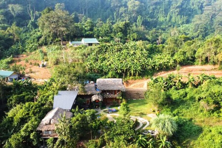 coc toc village ba be national park from hanoi