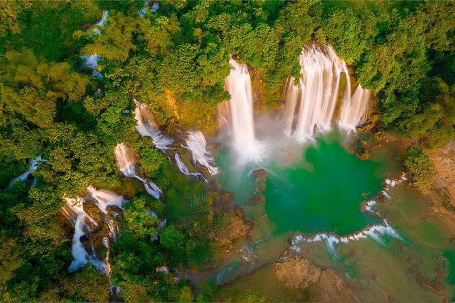 dau dang waterfall - ba be lake tours