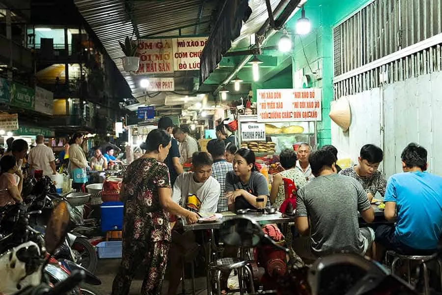 ho chi minh city vietnam street food tour